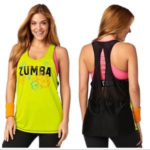 NWT Zumba Loose Party Tank, size XS fits like M!!!